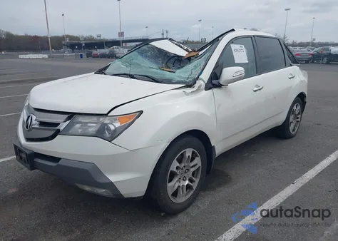 2008 Acura Mdx Technology Package z USA, uszkodzony, nr VIN 2HNYD28608H546293